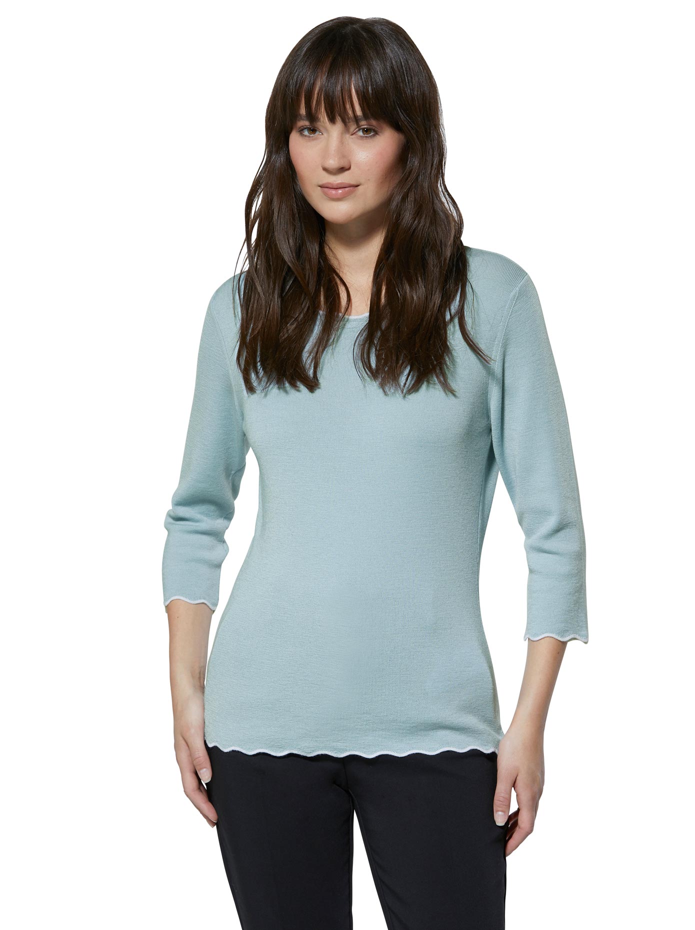 CREATION L PREMIUM Strickpullover »Merino-Seiden-Pullover« von CREATION L PREMIUM