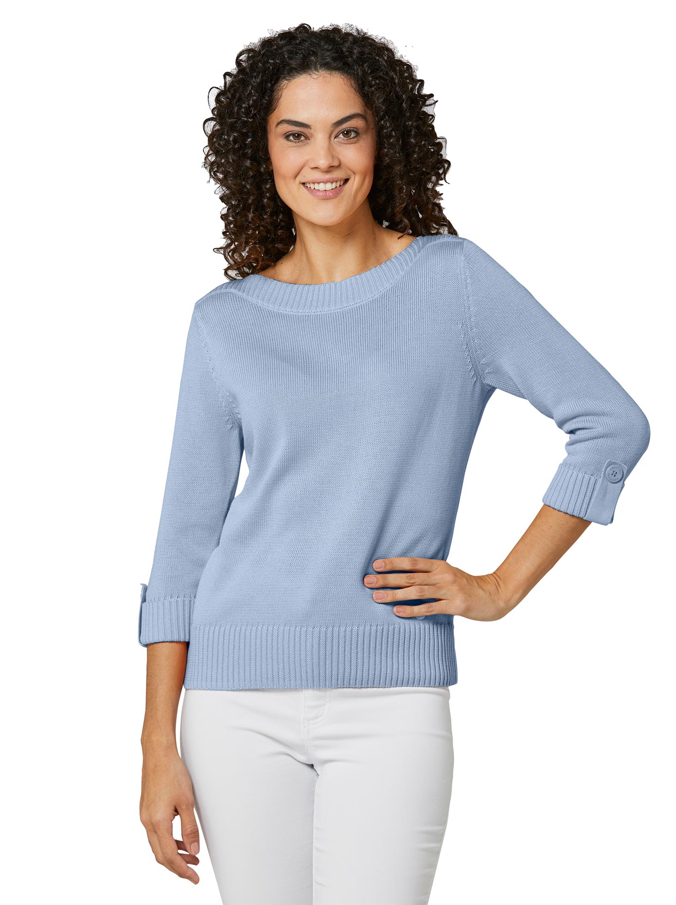 CREATION L PREMIUM Strickpullover »Pima-Baumwoll-Pullover« von CREATION L PREMIUM