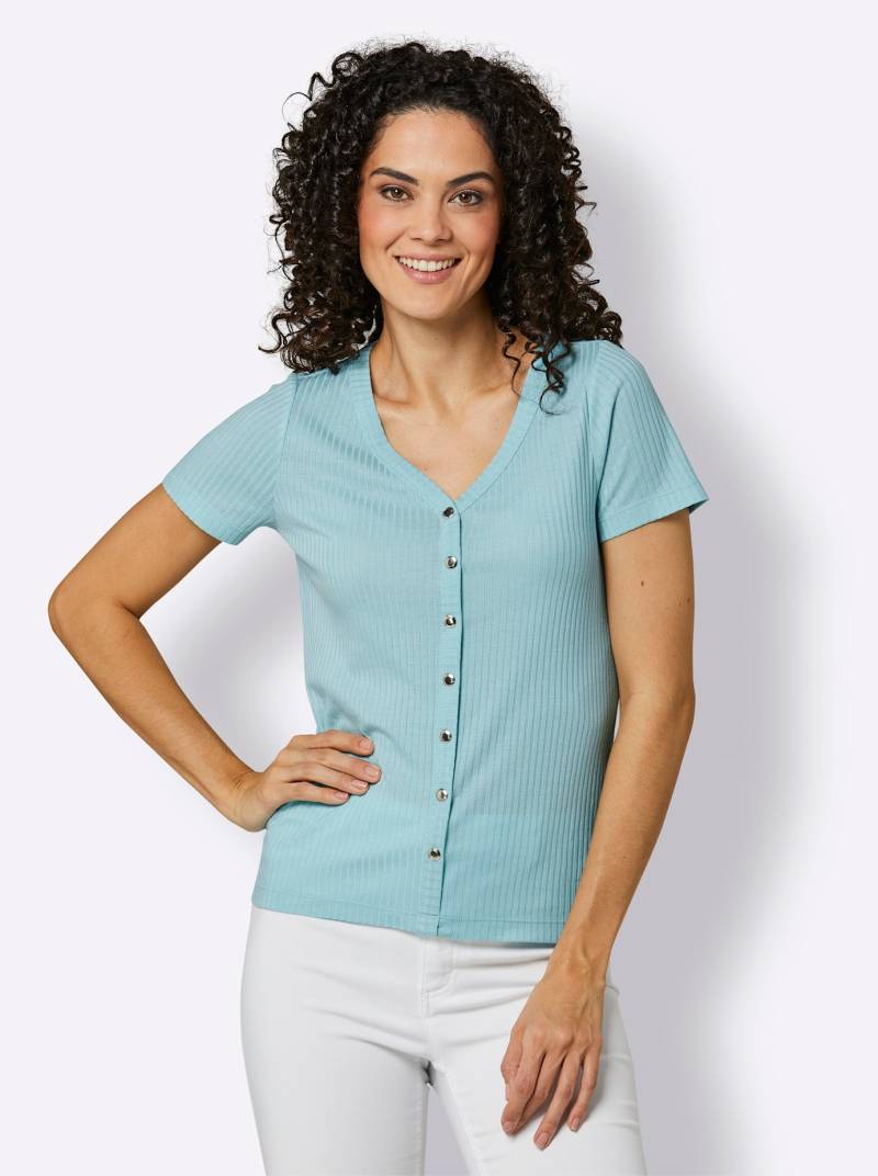 CREATION L PREMIUM V-Shirt »Lyocell-Shirt«, (1 tlg.) von CREATION L PREMIUM