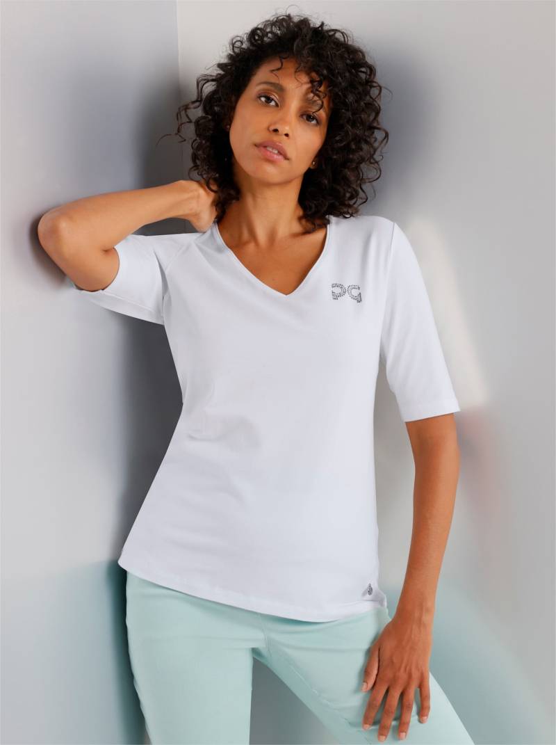 CREATION L PREMIUM V-Shirt »Pima-Baumwoll-Shirt«, (1 tlg.) von CREATION L PREMIUM