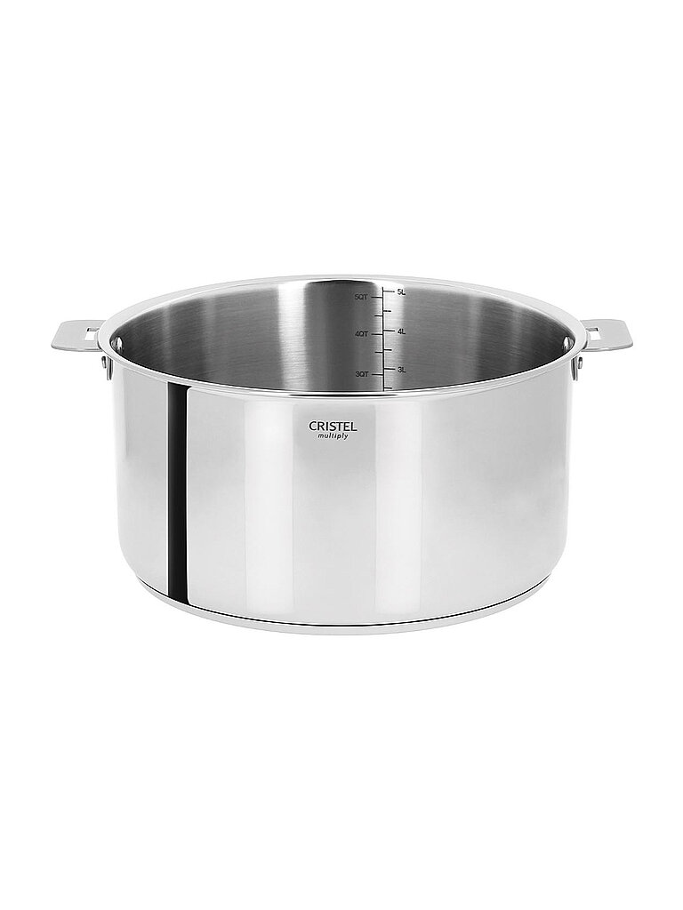 CRISTEL FRANCE Kochtopf 16cm/1,7l CASTELINE Edelstahl silber CRISTEL FRANCE Kochtopf 16cm/1,7l CASTELINE Edelstahl silber von CRISTEL FRANCE