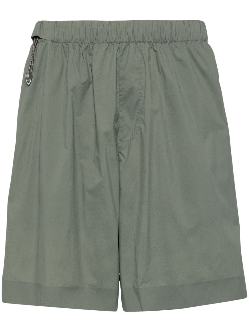 CROQUIS drawstring-waist ripstop shorts - Green von CROQUIS