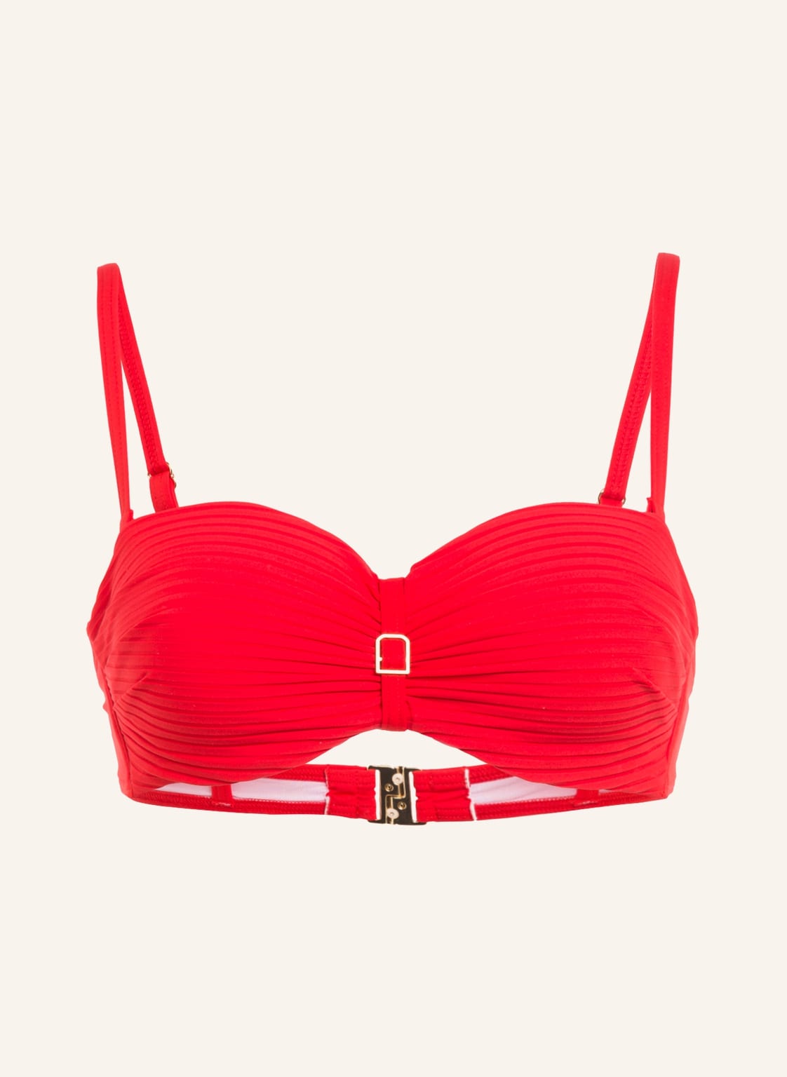 Cyell Bandeau-Bikini-Top rot von CYELL