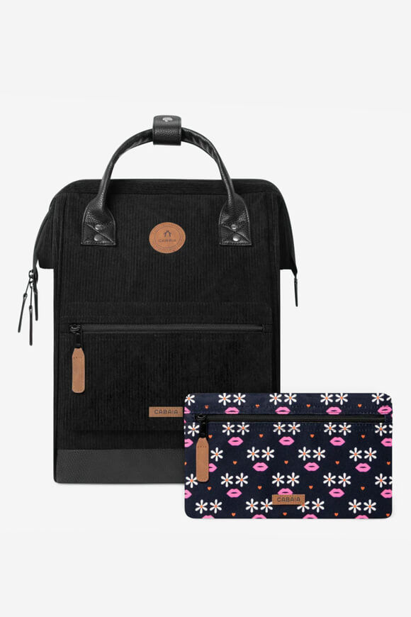 Cabaïa Brighton Cord Rucksack 23L | Black | unisex | Einheitsgroesse Cabaïa Brighton Cord Rucksack 23L | Black | unisex | Einheitsgroesse von Cabaïa