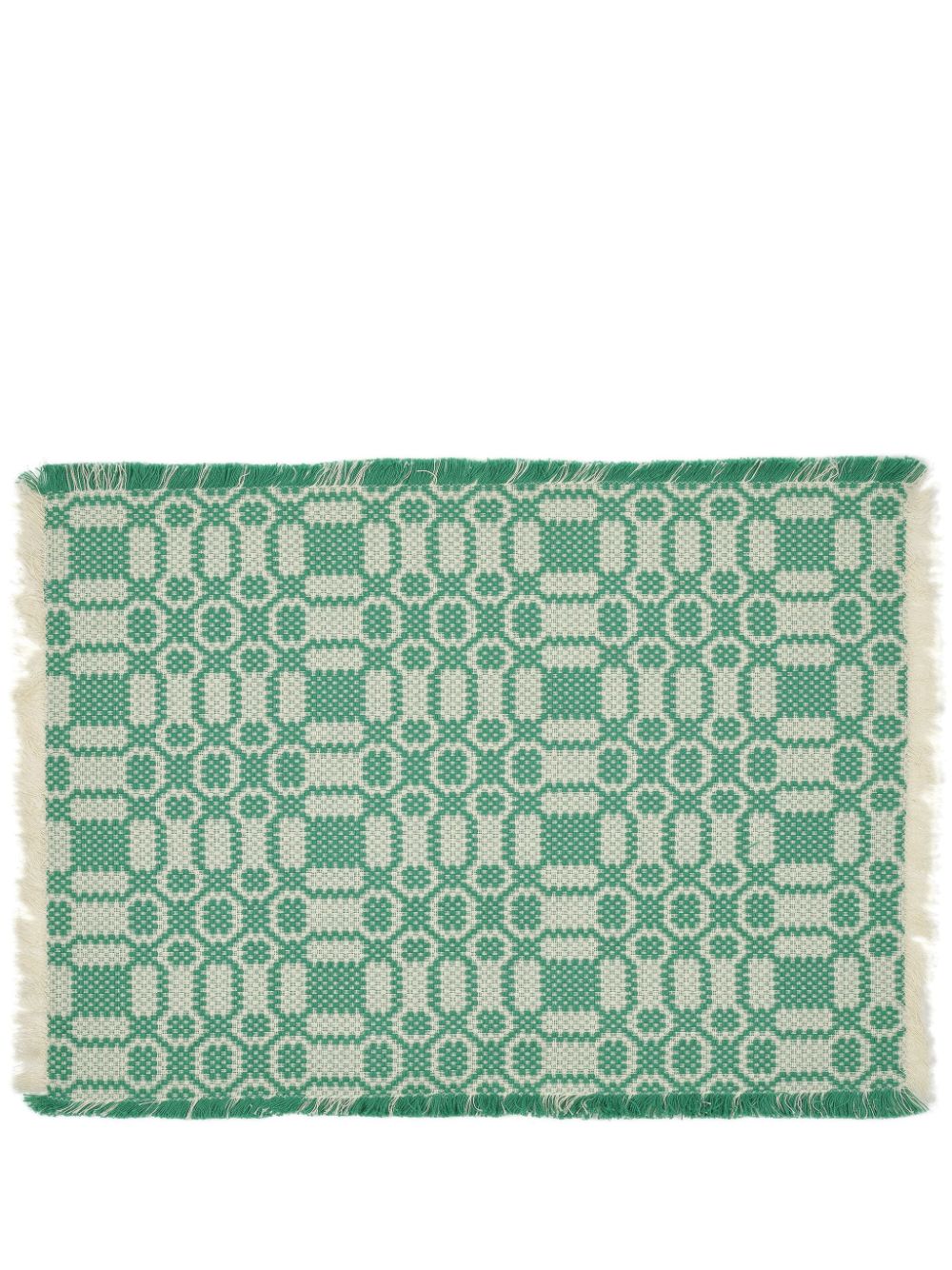 Cabana Lecce cotton placemat - Green von Cabana