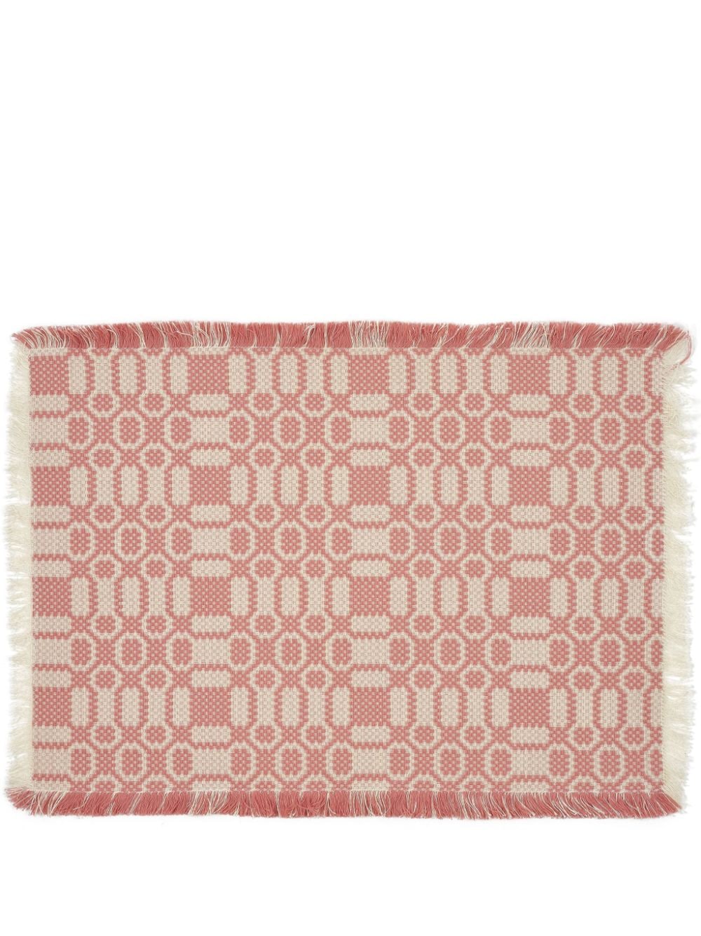 Cabana Lecce cotton placemat - Pink von Cabana