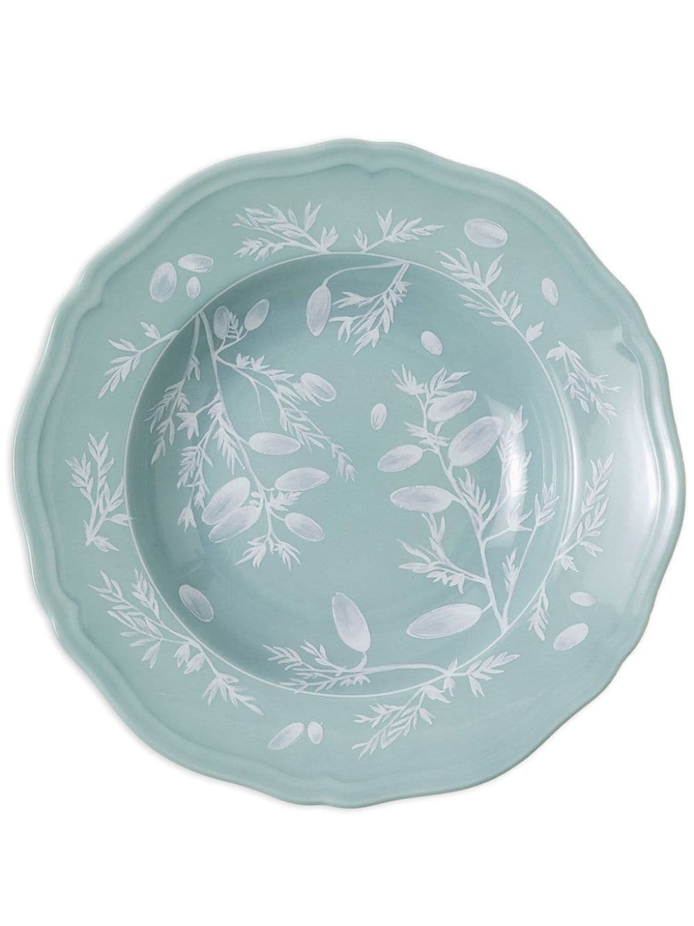 Cabana x GINORI 1735 soup dessert plate (24cm) - Green von Cabana