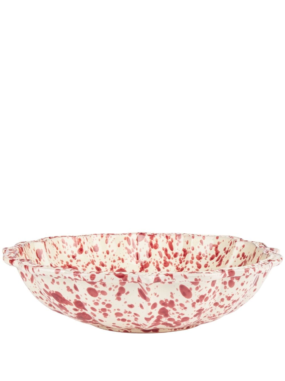 Cabana Speckled serving bowl - Red von Cabana