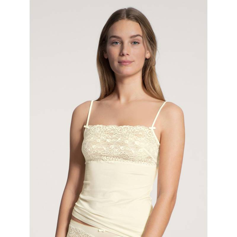 Top Mit Spaghettiträgern Damen Beige M von CALIDA