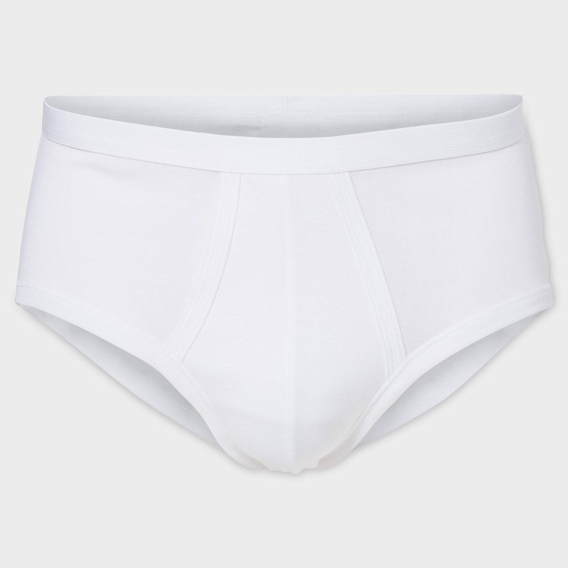 Slip Mit Öffnung Herren Weiss XL von CALIDA