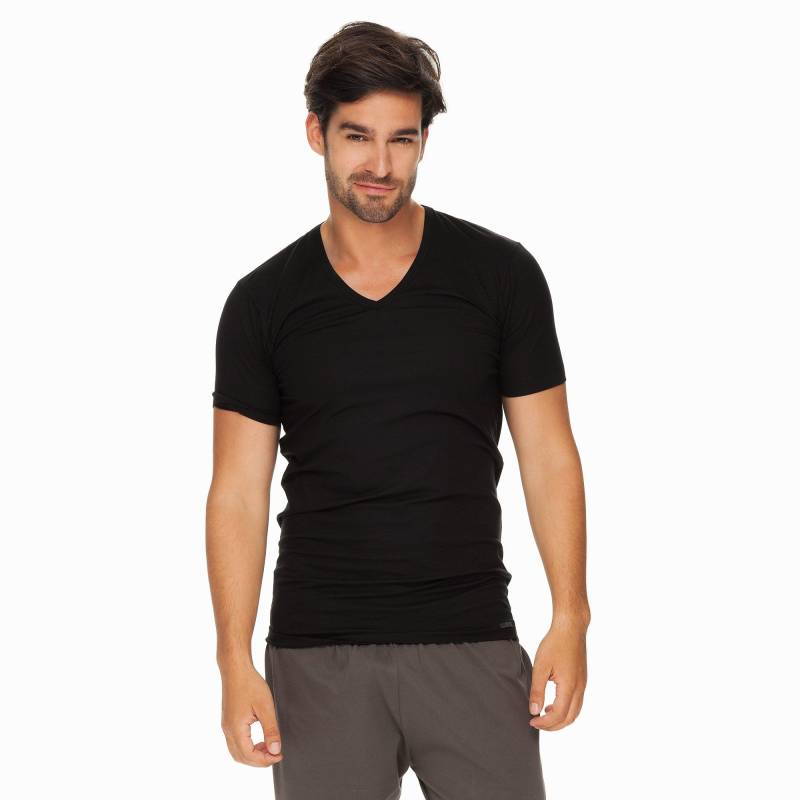 T-shirt, Body Fit, Kurzarm Herren Black M von CALIDA