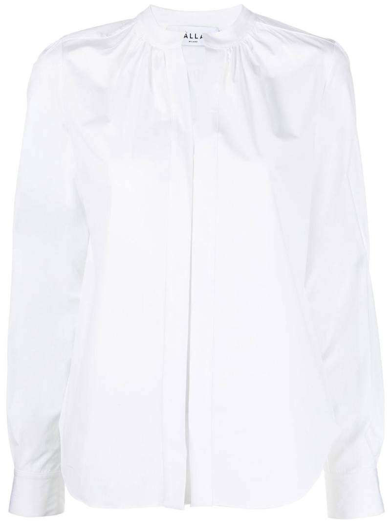 Câllas Milano Olympia long-sleeve blouse - White von Câllas Milano