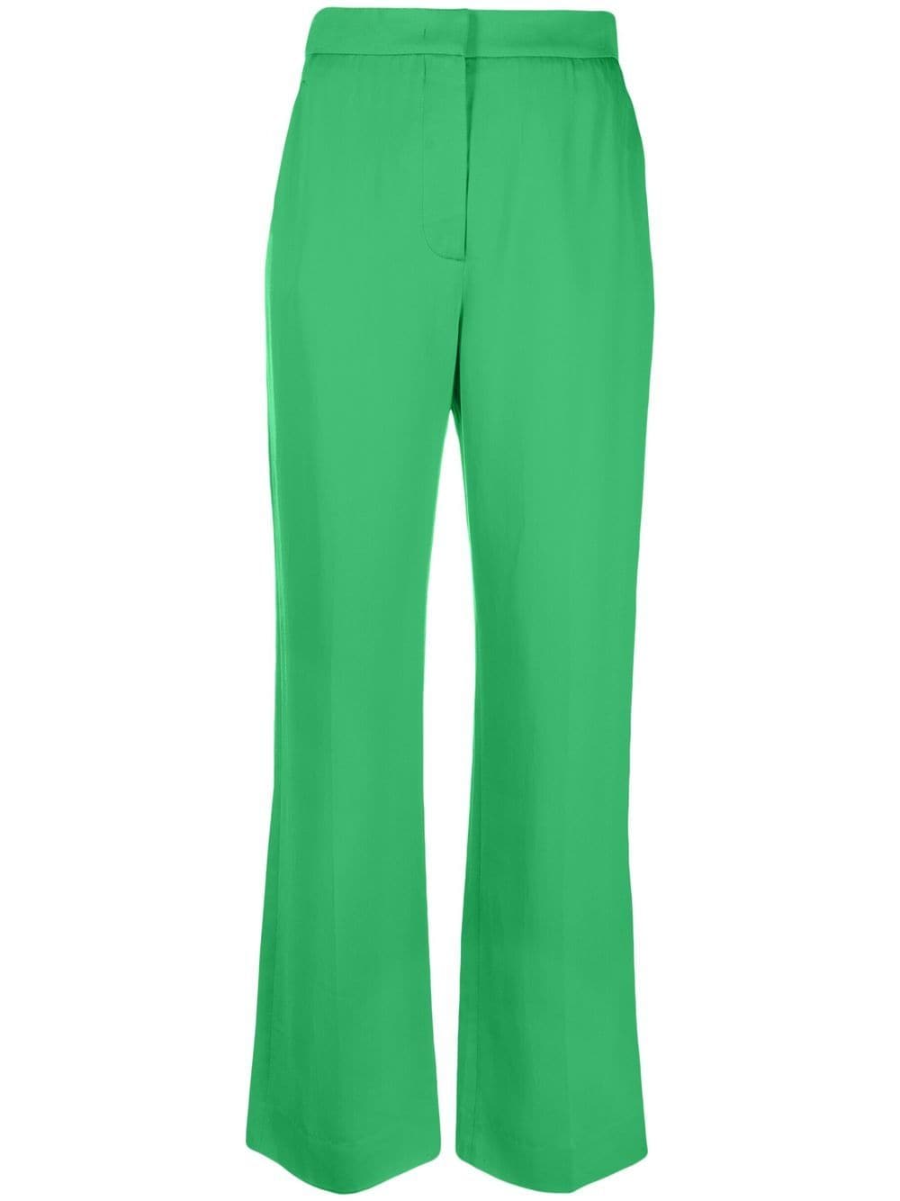 Câllas Milano Stella flared leg trousers - Green von Câllas Milano