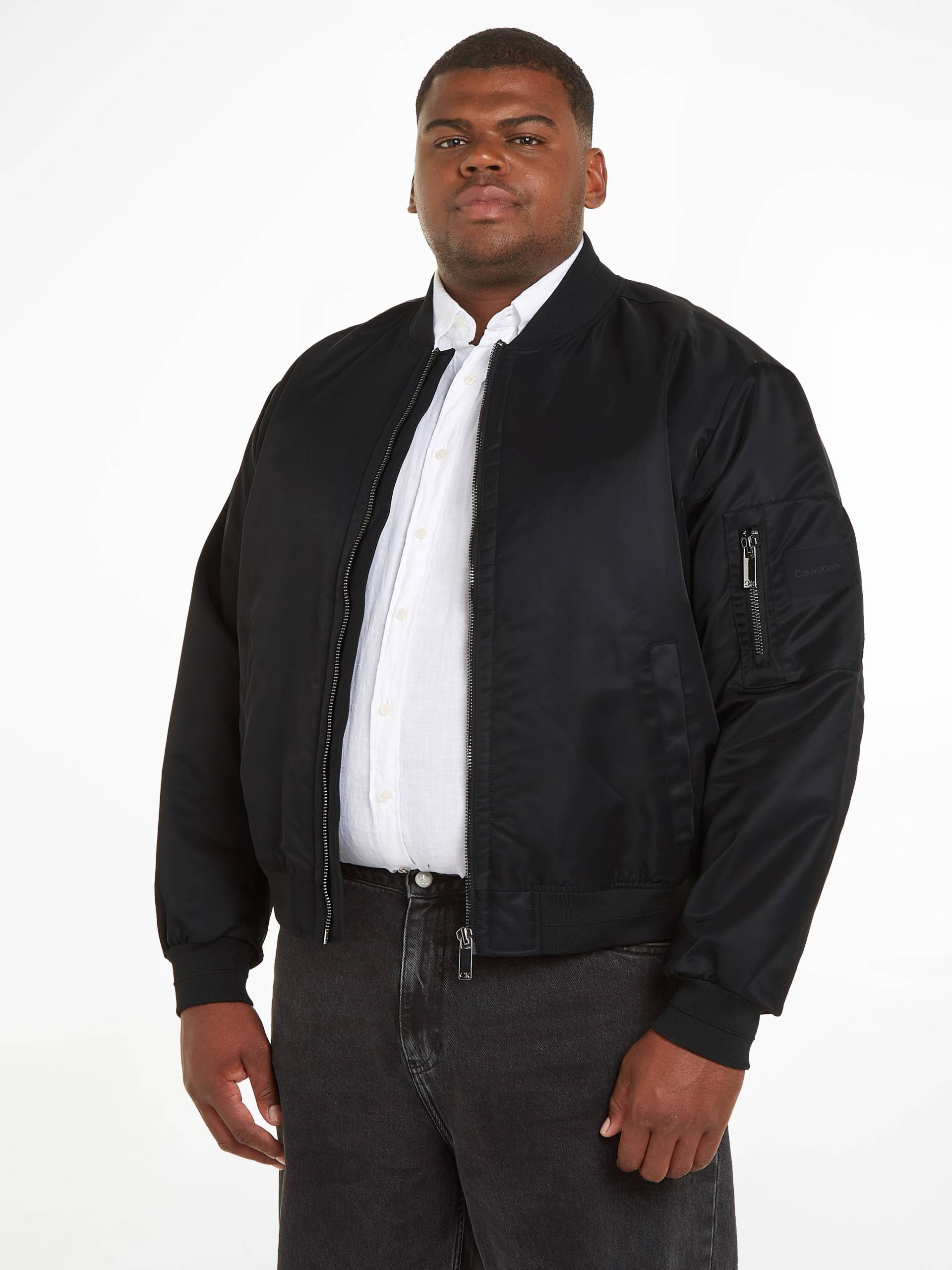 Calvin Klein Big&Tall Bomberjacke »BT_SATEEN HERO BOMBER« von Calvin Klein Big&Tall