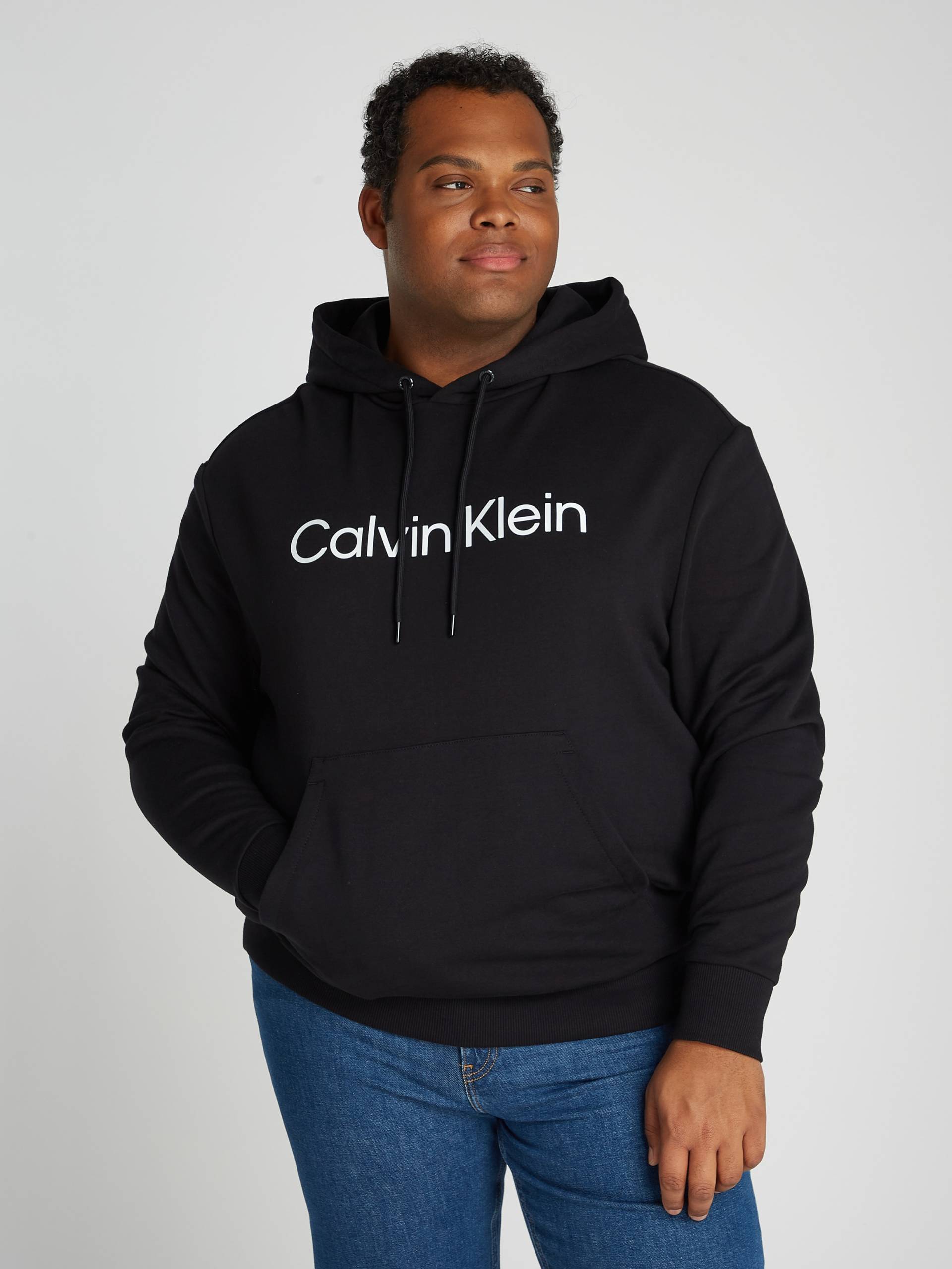 Calvin Klein Big&Tall Kapuzensweatshirt »BT_HERO LOGO COMFORT HOODIE«, in grossen Grössen mit Markenlabel von Calvin Klein Big&Tall