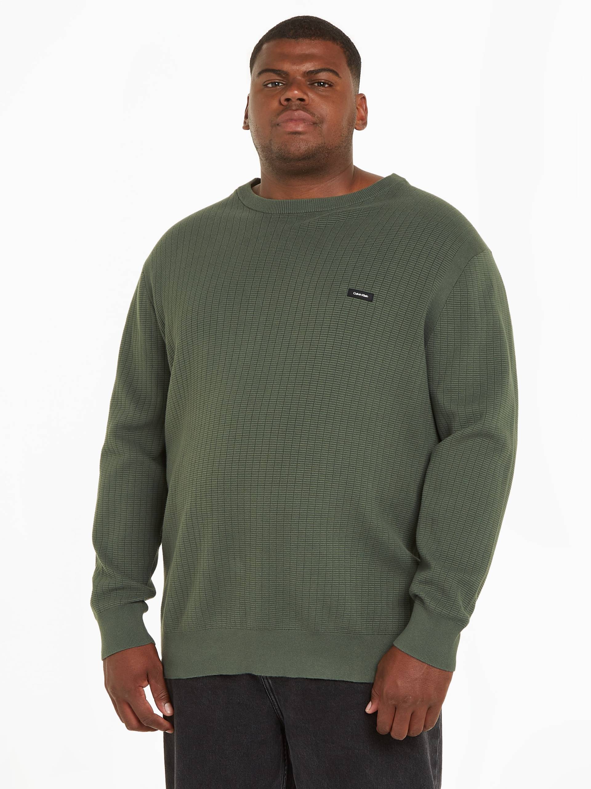 Calvin Klein Big&Tall Strickpullover »BT_STRUCTURE SWEATER« von Calvin Klein Big&Tall