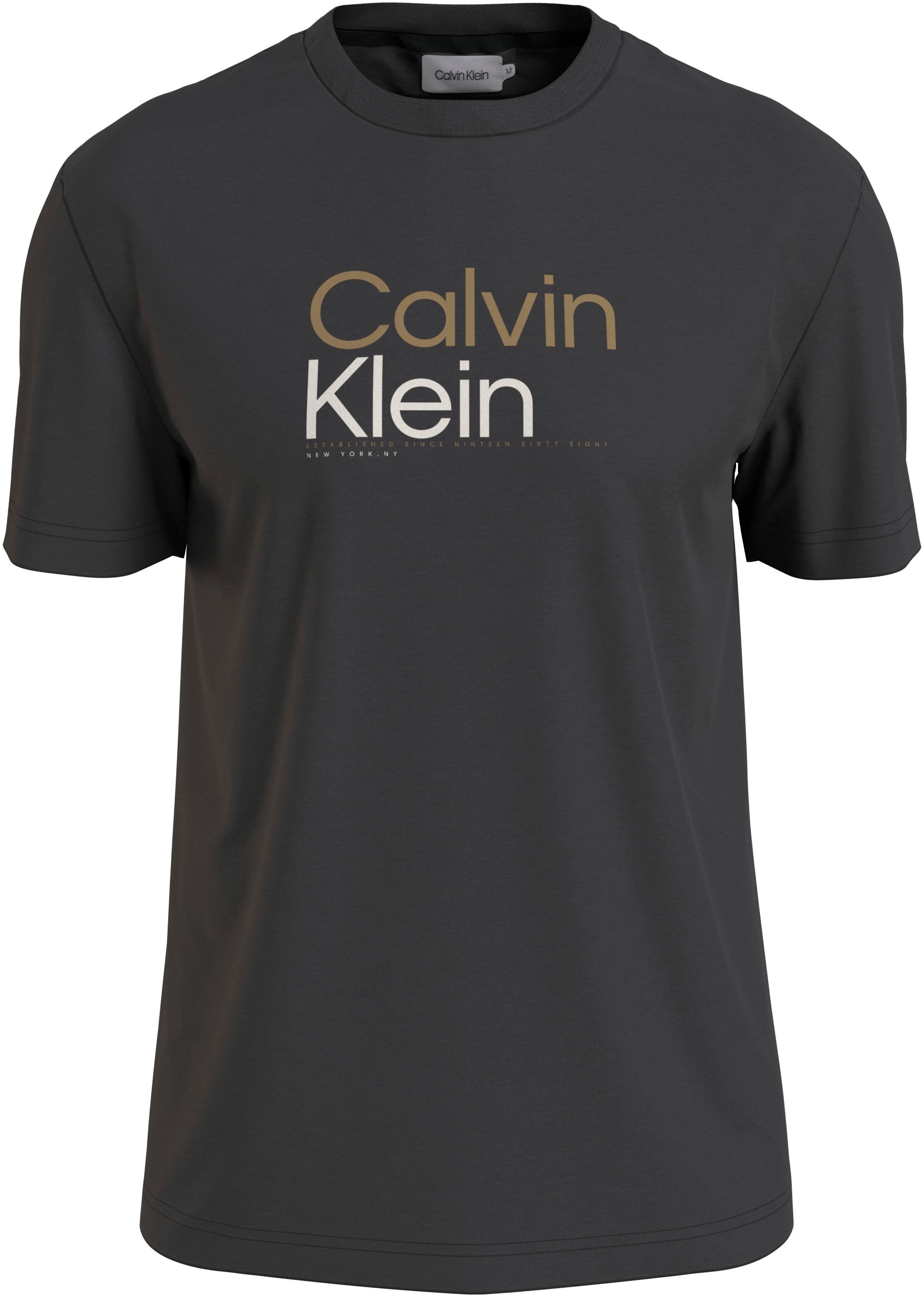 Calvin Klein Big&Tall T-Shirt »BT_MULTI COLOR LOGO T-SHIRT«, mit Markenlabel von Calvin Klein Big&Tall