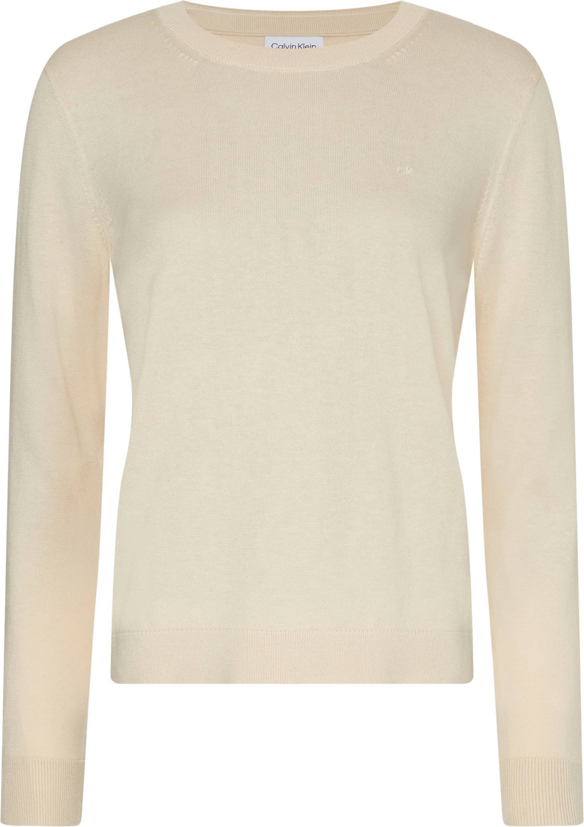 Calvin Klein Curve Rundhalspullover »INCLUSIVE COTTON SILK SWEATER« von Calvin Klein Curve