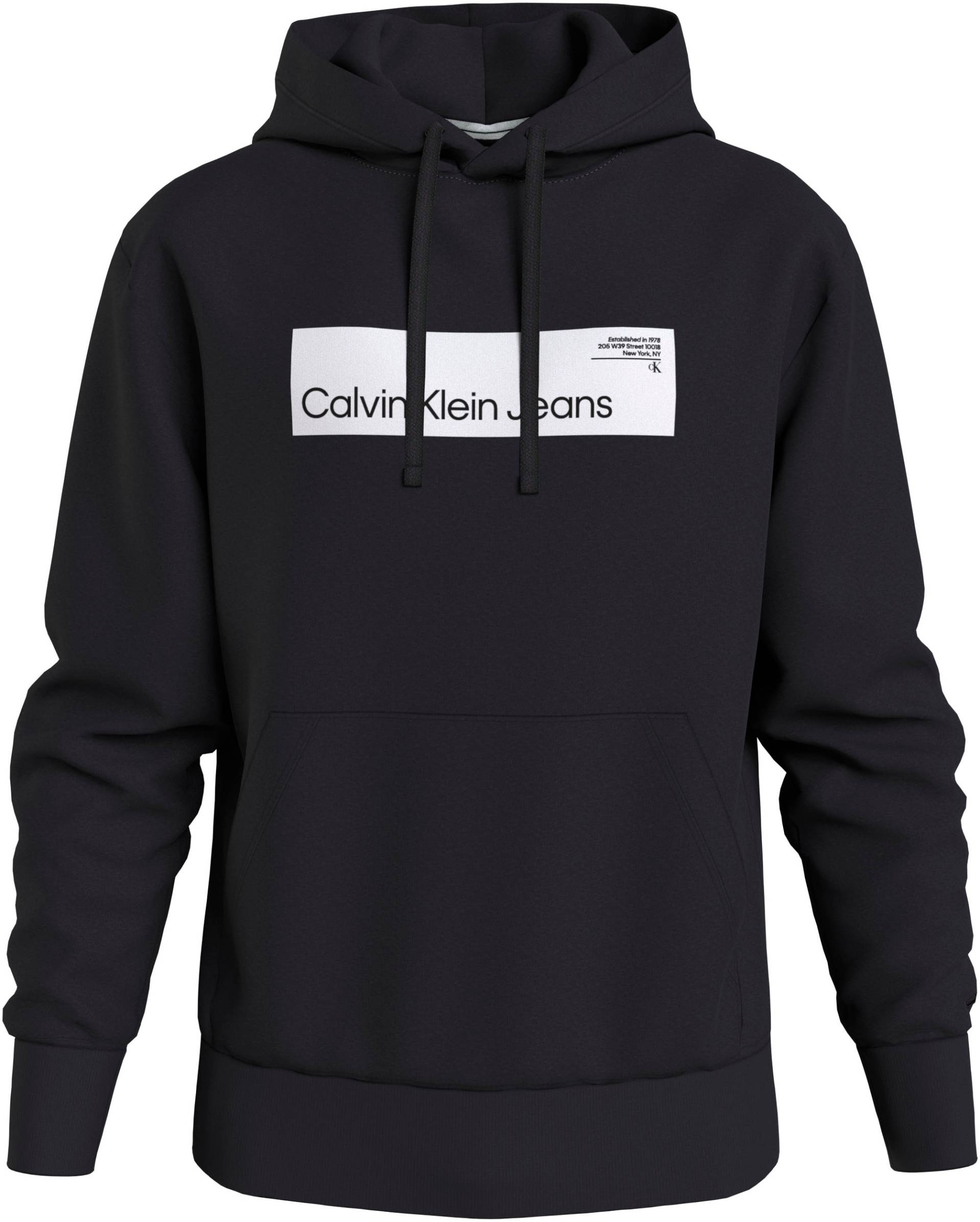 Calvin Klein Jeans Plus Kapuzensweatshirt »PLUS HYPER REAL BOX LOGO HOODIE« von Calvin Klein Jeans Plus