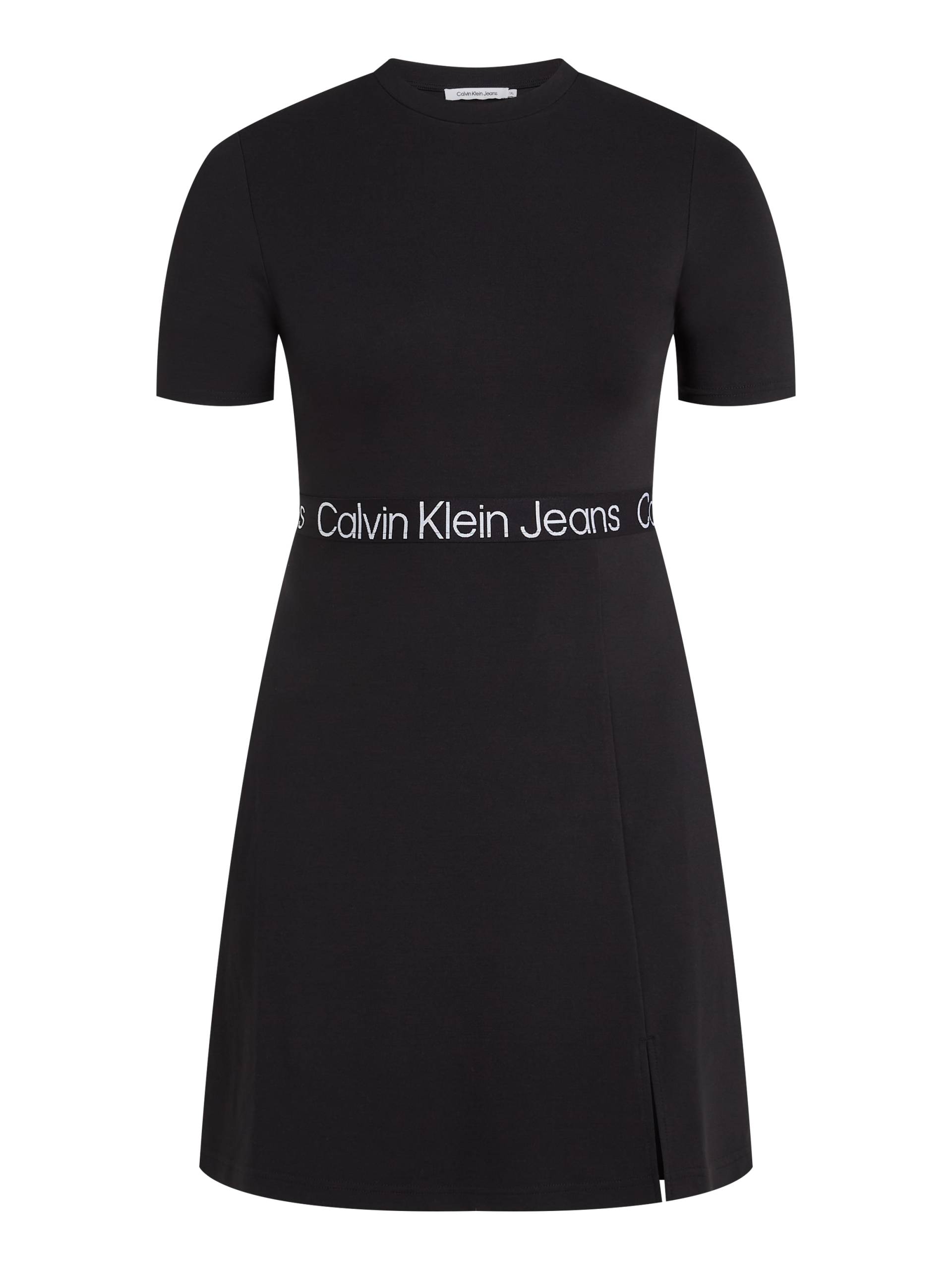 Calvin Klein Jeans Plus Skaterkleid »PLUS TAPE MILANO SS DRESS«, in Grossen Grössen und mit Logoschriftzug von Calvin Klein Jeans Plus