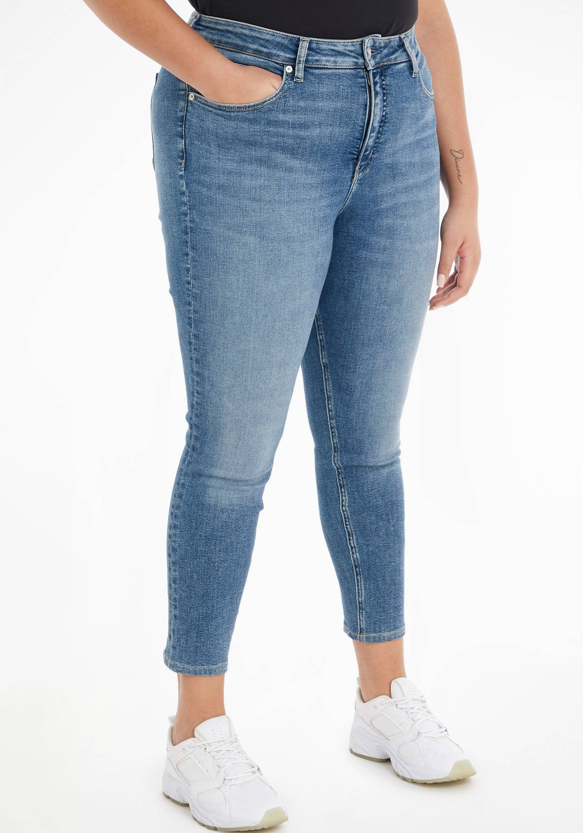 Calvin Klein Jeans Plus Skinny-fit-Jeans »HIGH RISE SKINNY ANKLE PLUS« von Calvin Klein Jeans Plus