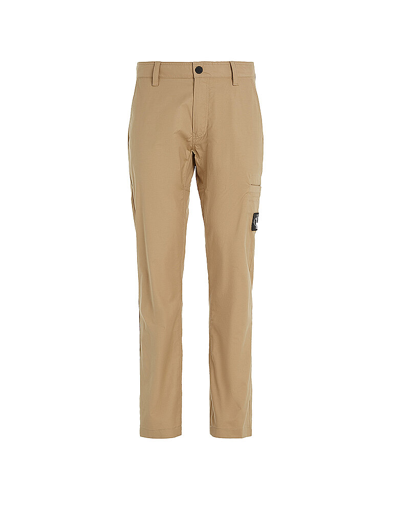 CALVIN KLEIN JEANS Chino Tapered Fit camel | L von Calvin Klein Jeans