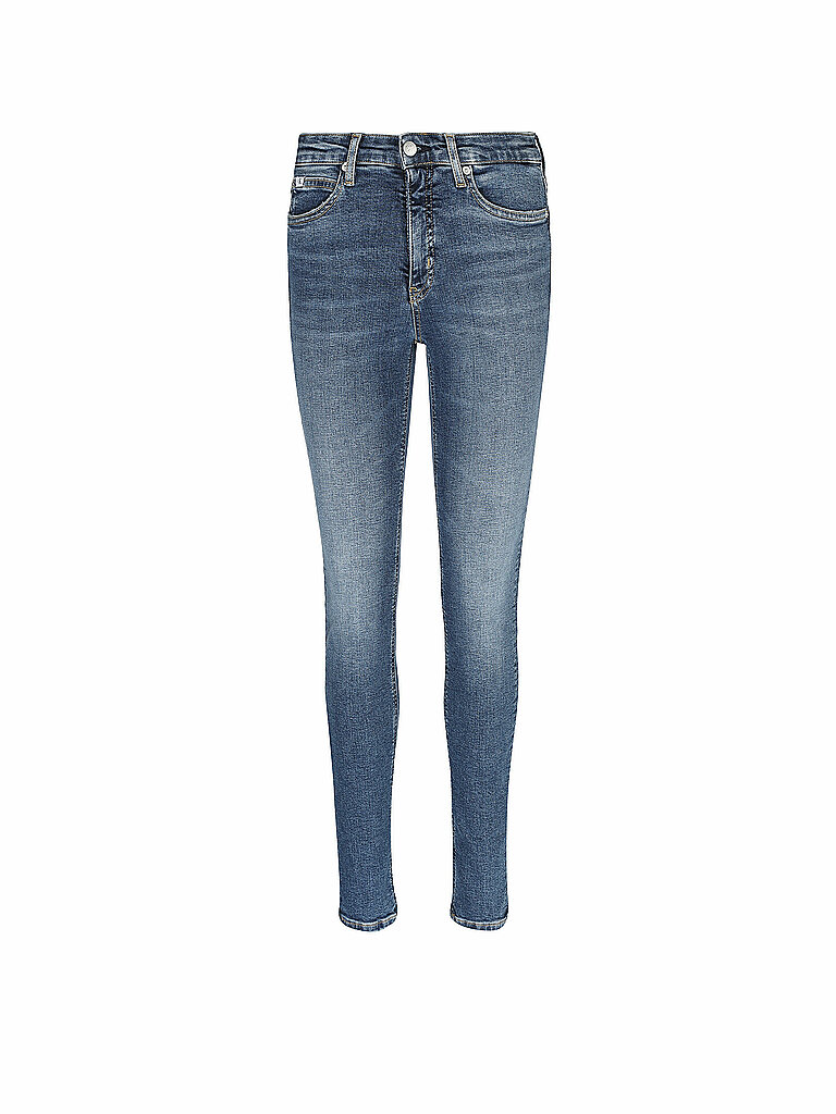 CALVIN KLEIN JEANS Jeans Skinny Fit dunkelblau | 27/L32 von Calvin Klein Jeans