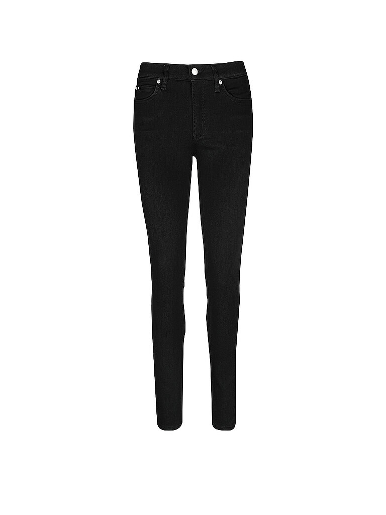 CALVIN KLEIN JEANS Jeans Skinny Fit schwarz | 27/L34 von Calvin Klein Jeans