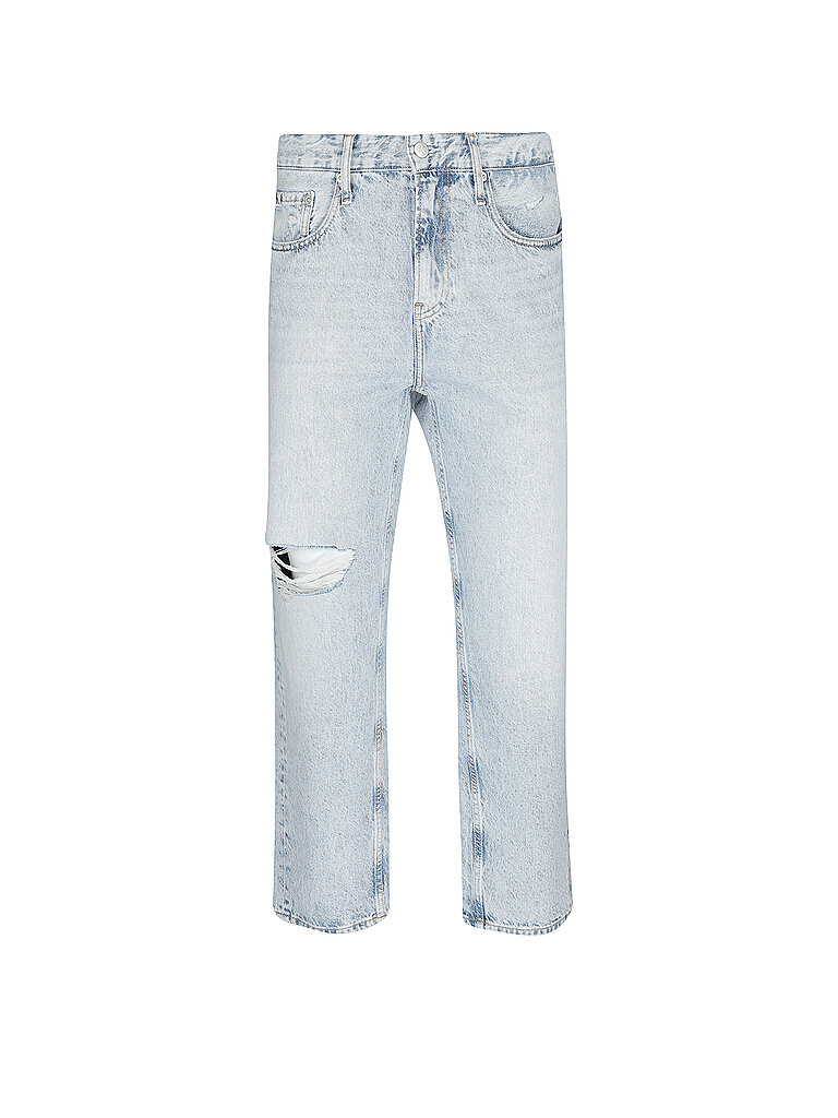 CALVIN KLEIN JEANS Jeans Straight Fit 7/8  hellblau | 34 von Calvin Klein Jeans