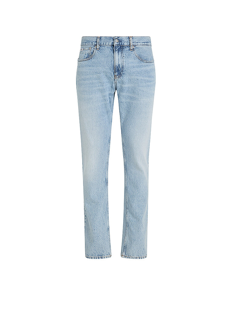 CALVIN KLEIN JEANS Jeans Straight Fit hellblau | 30/L32 von Calvin Klein Jeans