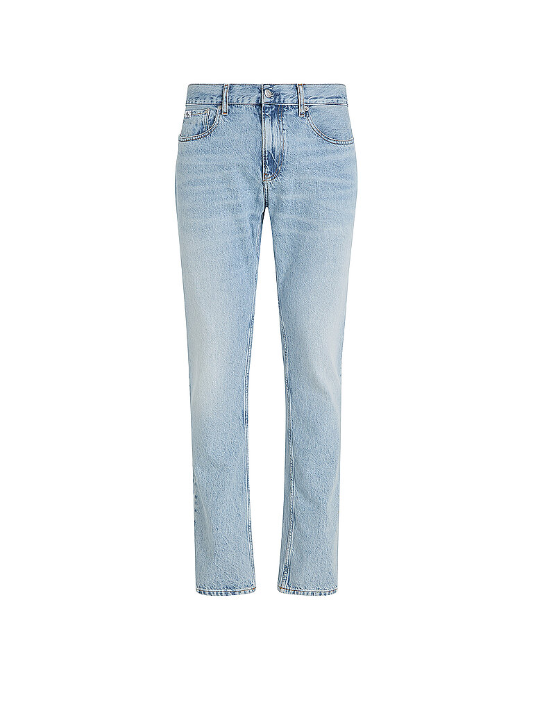 CALVIN KLEIN JEANS Jeans Straight Fit hellblau | 33/L32 von Calvin Klein Jeans