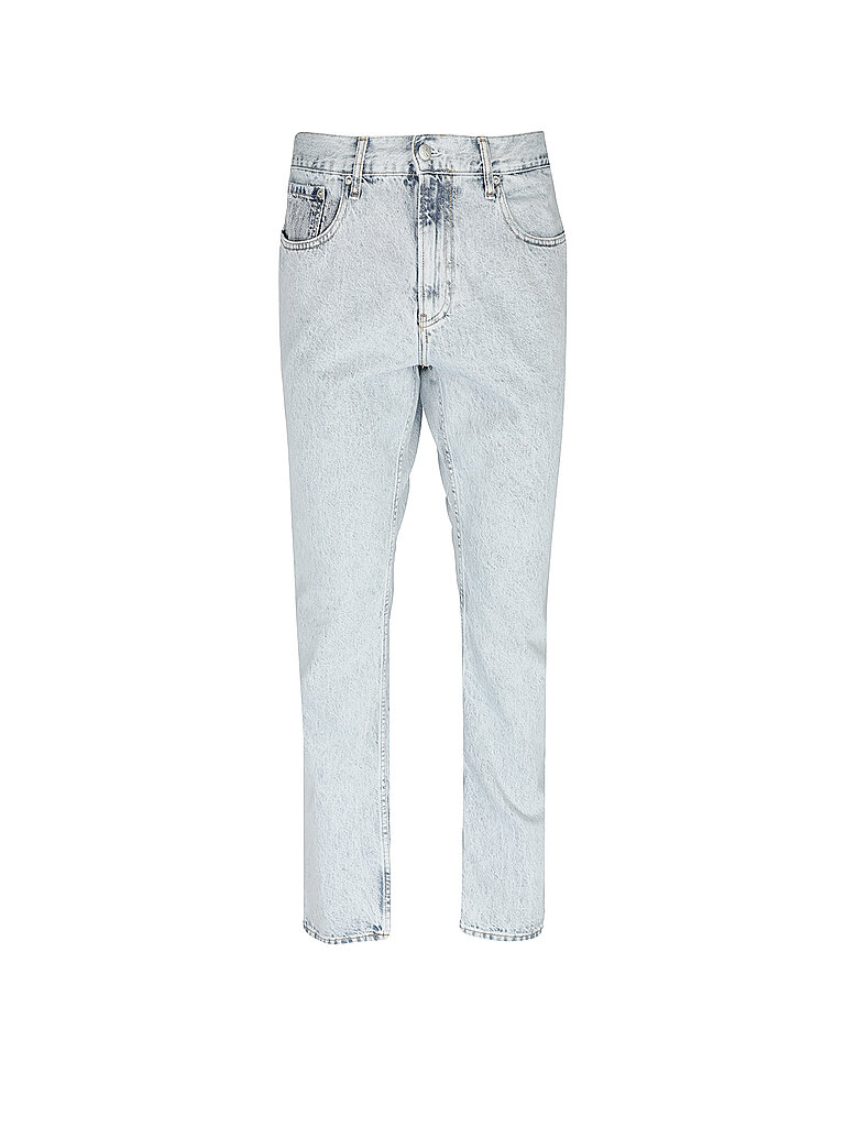 CALVIN KLEIN JEANS Jeans Straight Fit hellblau | 33/L34 von Calvin Klein Jeans