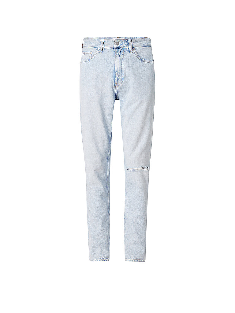 CALVIN KLEIN JEANS Jeans Tapered Fit hellblau | 30/L34 von Calvin Klein Jeans