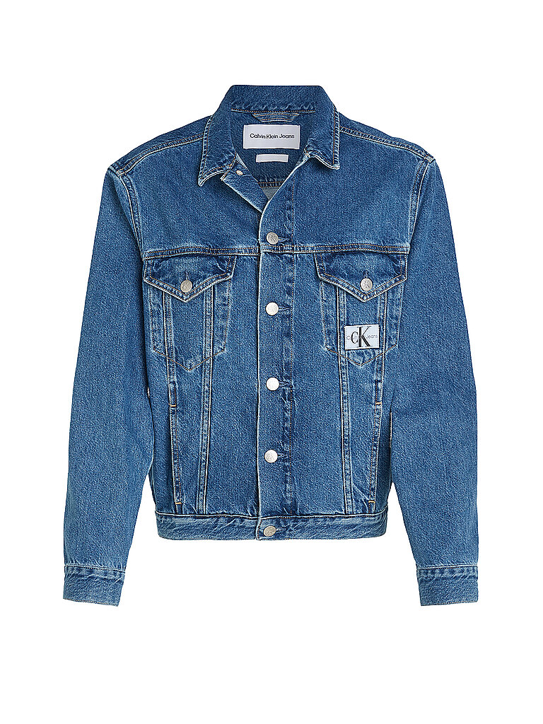 CALVIN KLEIN JEANS Jeansjacke  blau | M von Calvin Klein Jeans