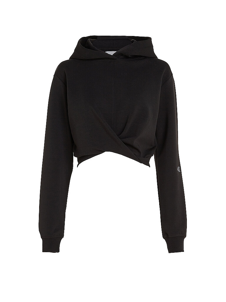 CALVIN KLEIN JEANS Kapuzensweater - Hoodie schwarz | S von Calvin Klein Jeans