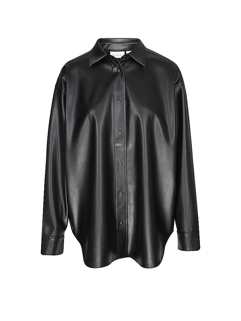 CALVIN KLEIN JEANS Overshirt schwarz | XS CALVIN KLEIN JEANS Overshirt schwarz | XS von Calvin Klein Jeans