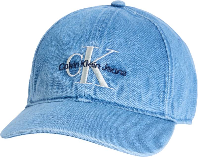 Calvin Klein Jeans Baseball Cap »6 PANEL MONO LOGO BB CAP«, in gewaschener Optik von Calvin Klein Jeans