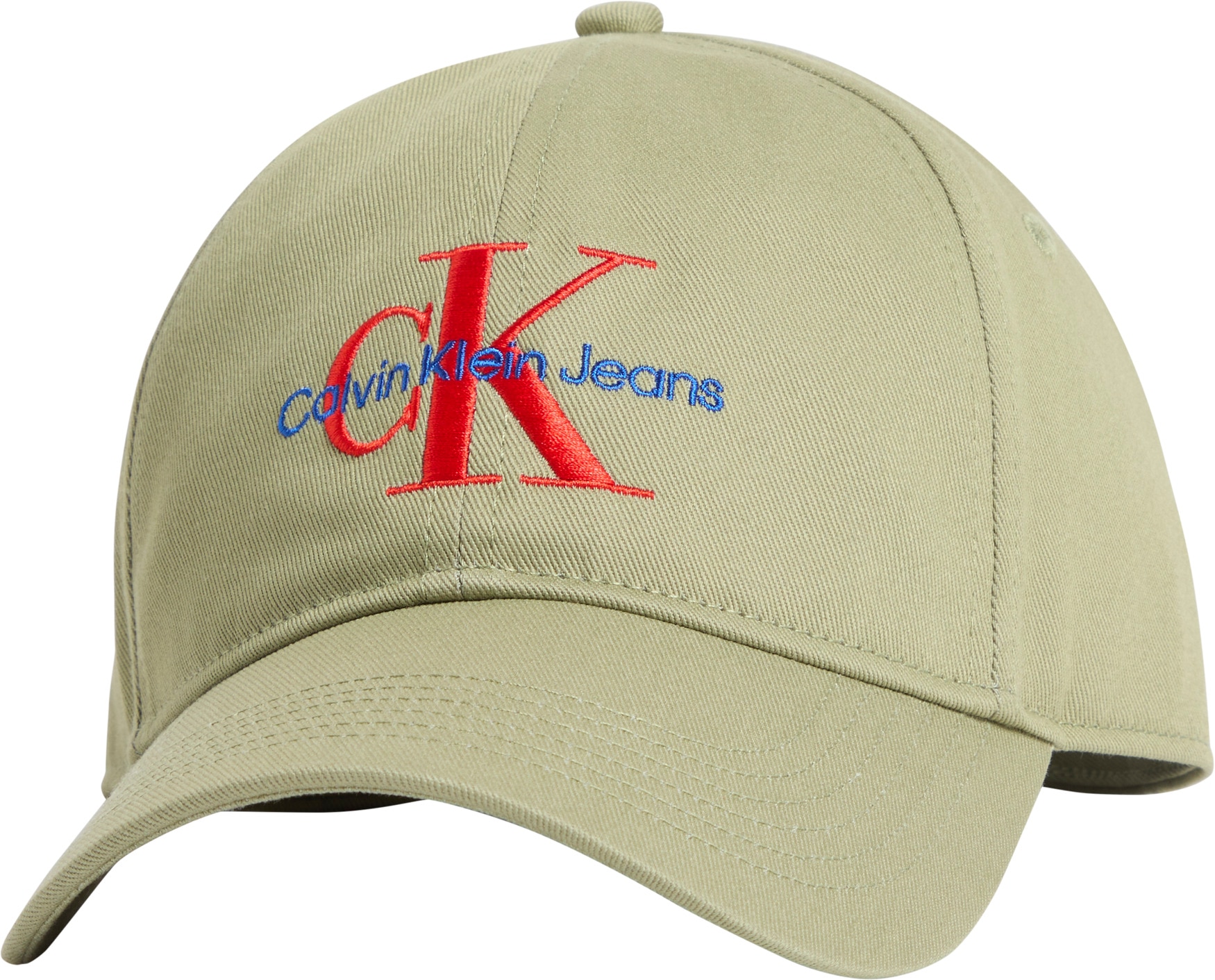 Calvin Klein Jeans Baseball Cap »MONO LOGO EMBRO CAP«, mit Logostickerei von Calvin Klein Jeans