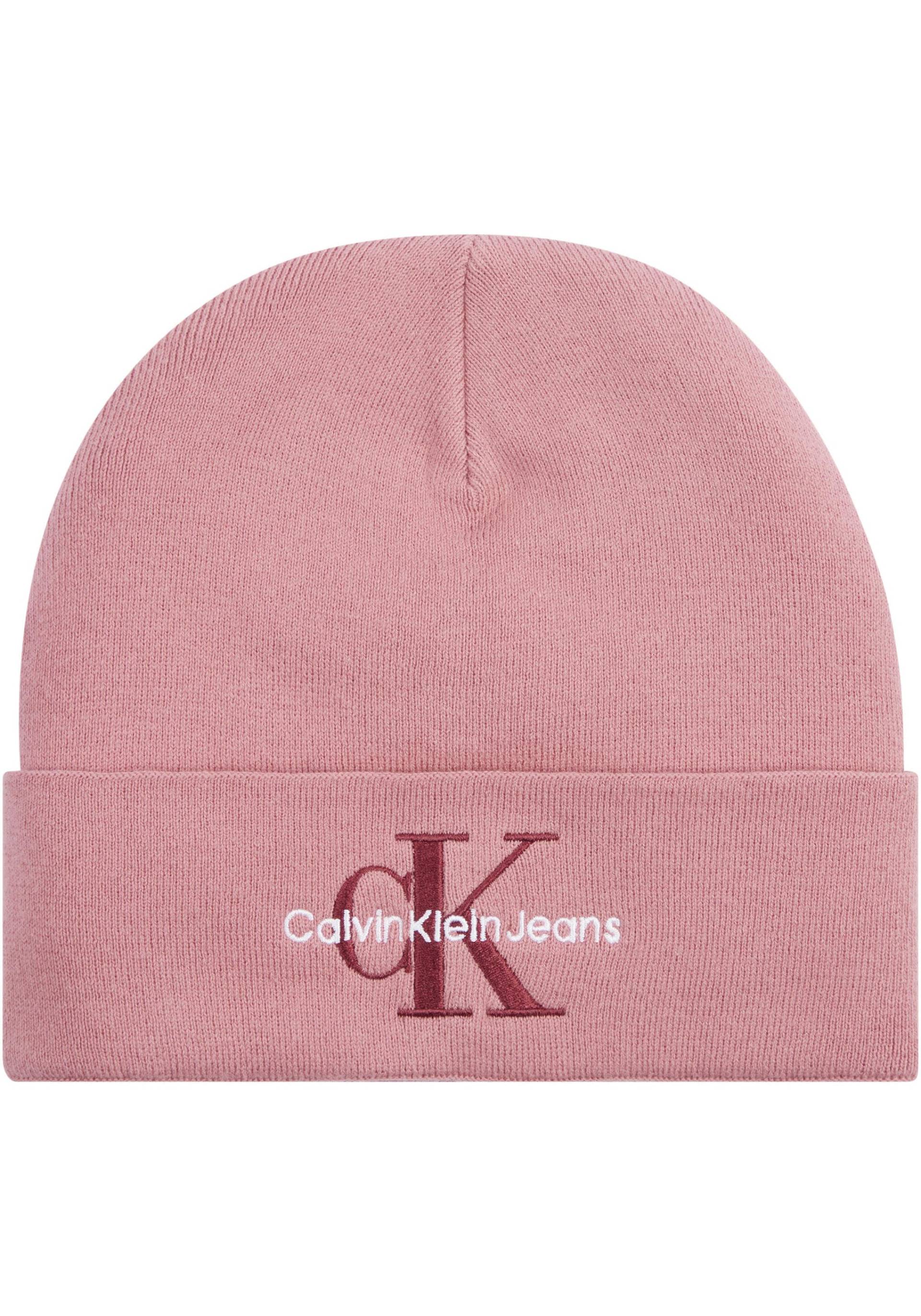 Calvin Klein Jeans Beanie »MONO LOGO EMBRO BEANIE«, mit Logostickerei Calvin Klein Jeans Beanie »MONO LOGO EMBRO BEANIE«, mit Logostickerei von Calvin Klein Jeans