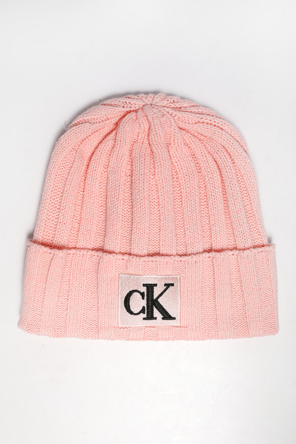 Calvin Klein Jeans Beanie | Pink Blush | Mädchen  | L/XL von Calvin Klein Jeans