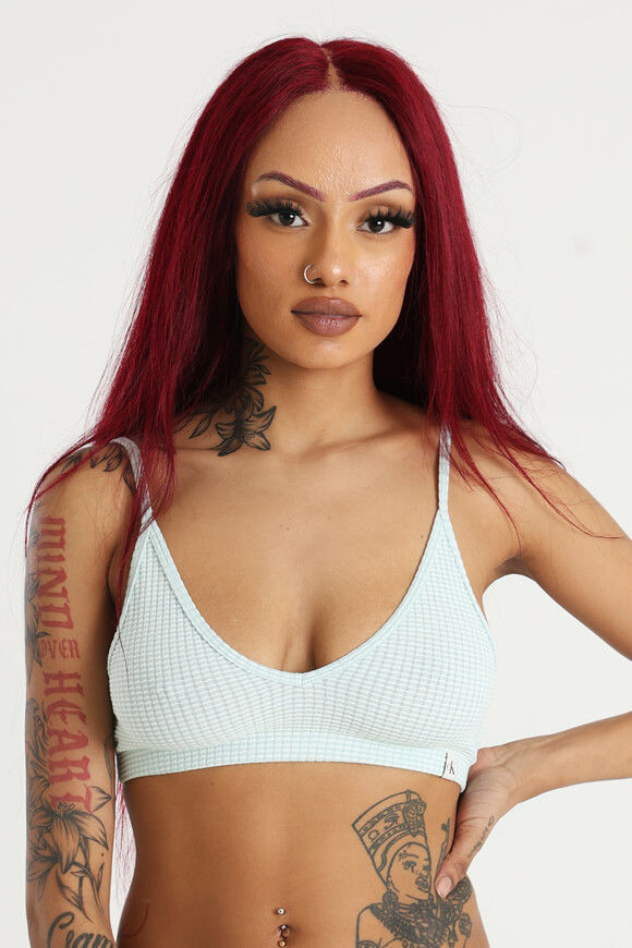 Calvin Klein Jeans Bralette | Moonlight Jade | Damen  | XXS von Calvin Klein Jeans