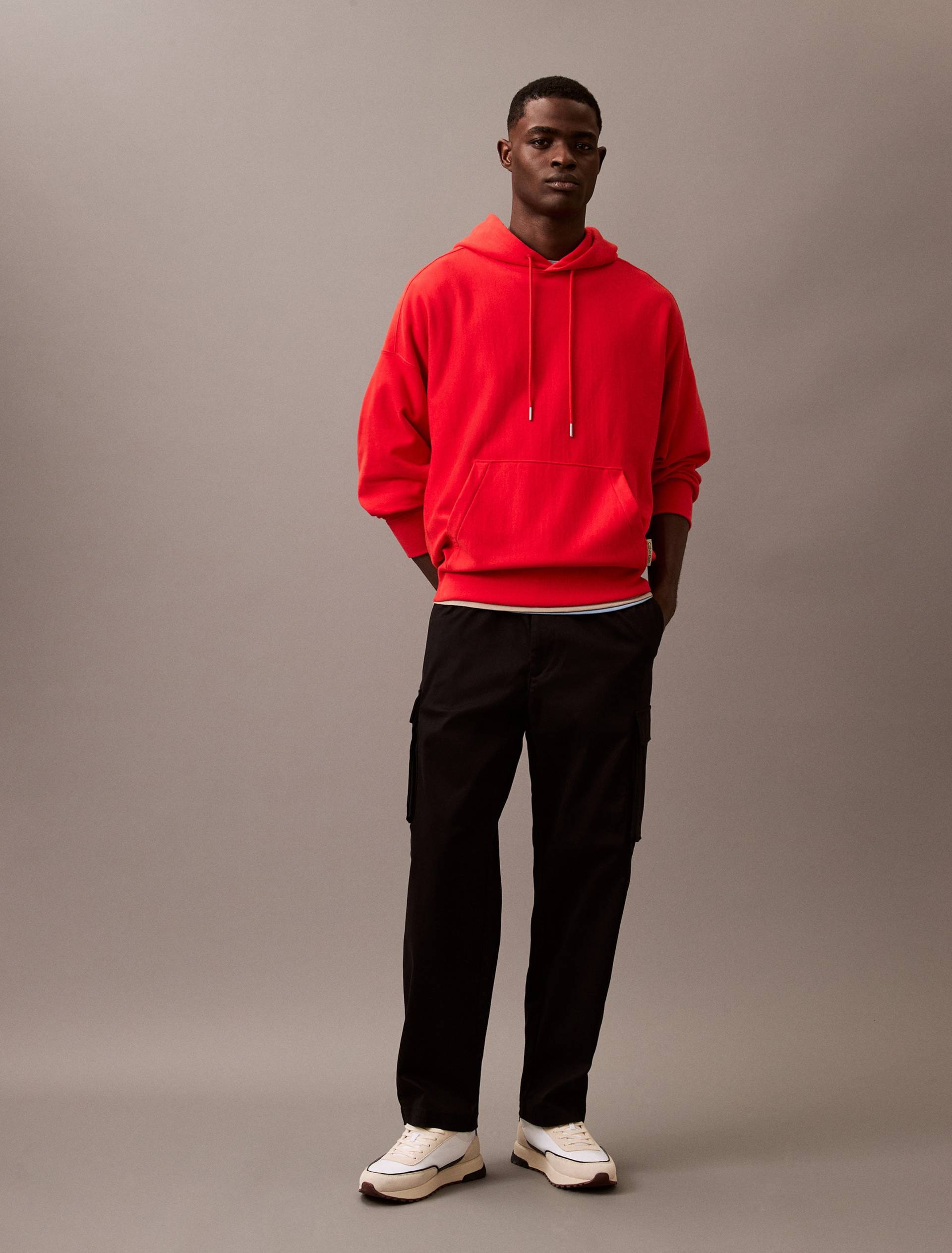Calvin Klein Jeans Cargohose »CO PULL ON STRAIGHT CARGO PANT«, in Unifarbe von Calvin Klein Jeans