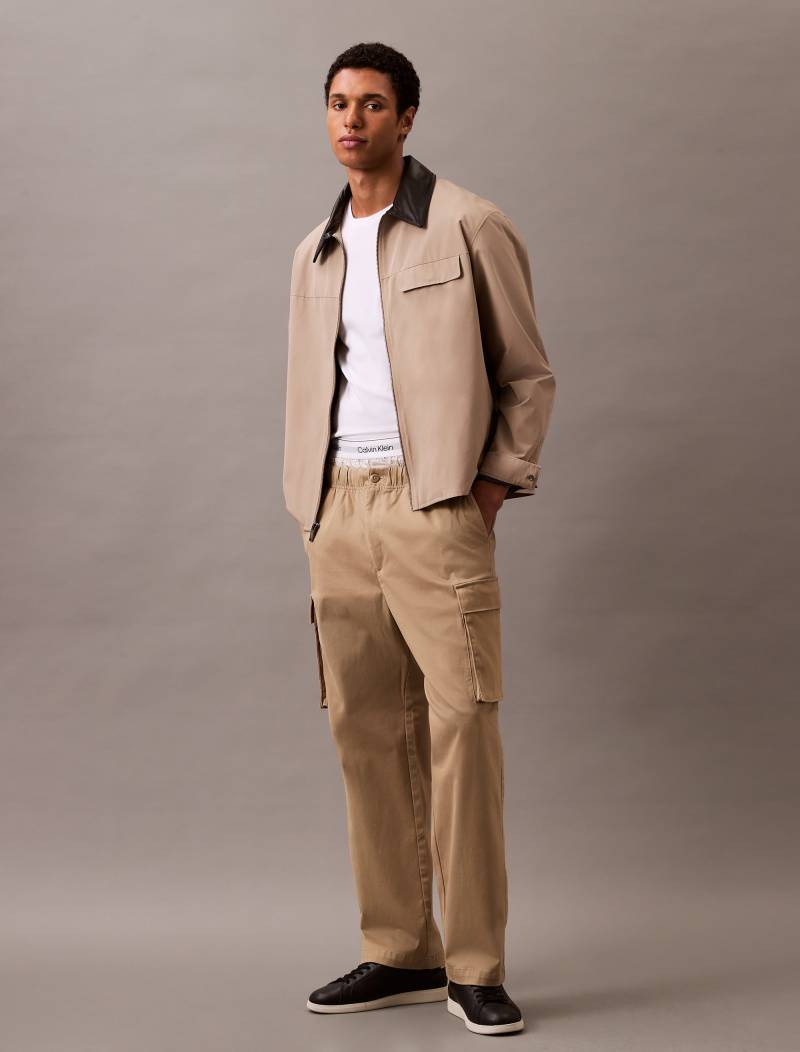 Calvin Klein Jeans Cargohose »CO PULL ON STRAIGHT CARGO PANT«, in Unifarbe von Calvin Klein Jeans