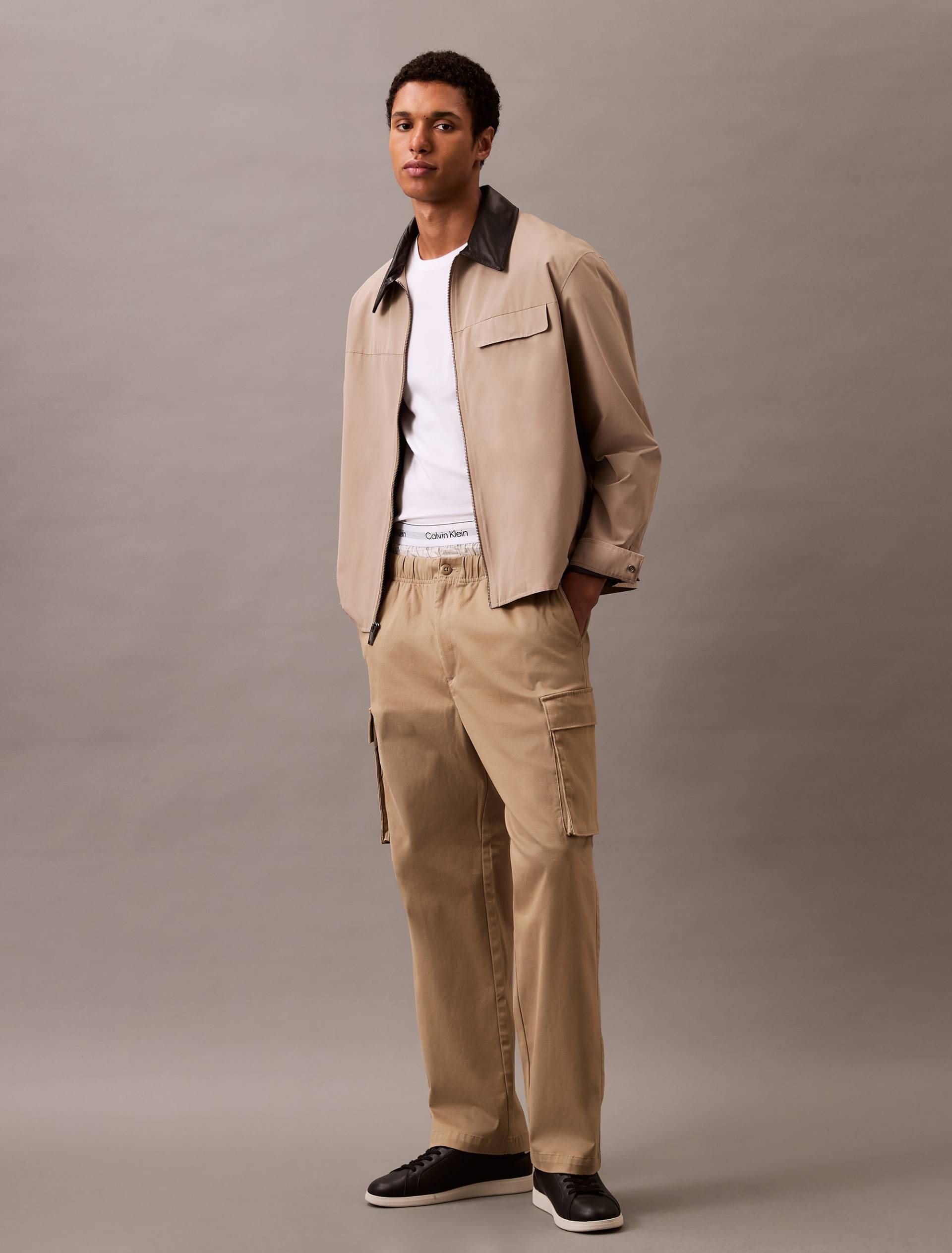Calvin Klein Jeans Cargohose »CO PULL ON STRAIGHT CARGO PANT«, in Unifarbe von Calvin Klein Jeans