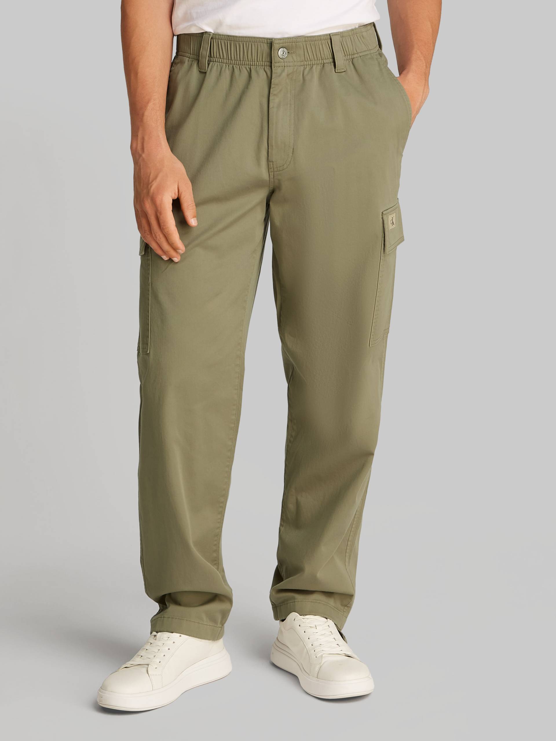Calvin Klein Jeans Cargohose »REGULAR STRAIGHT CARGO«, mit Logoprägung Calvin Klein Jeans Cargohose »REGULAR STRAIGHT CARGO«, mit Logoprägung von Calvin Klein Jeans