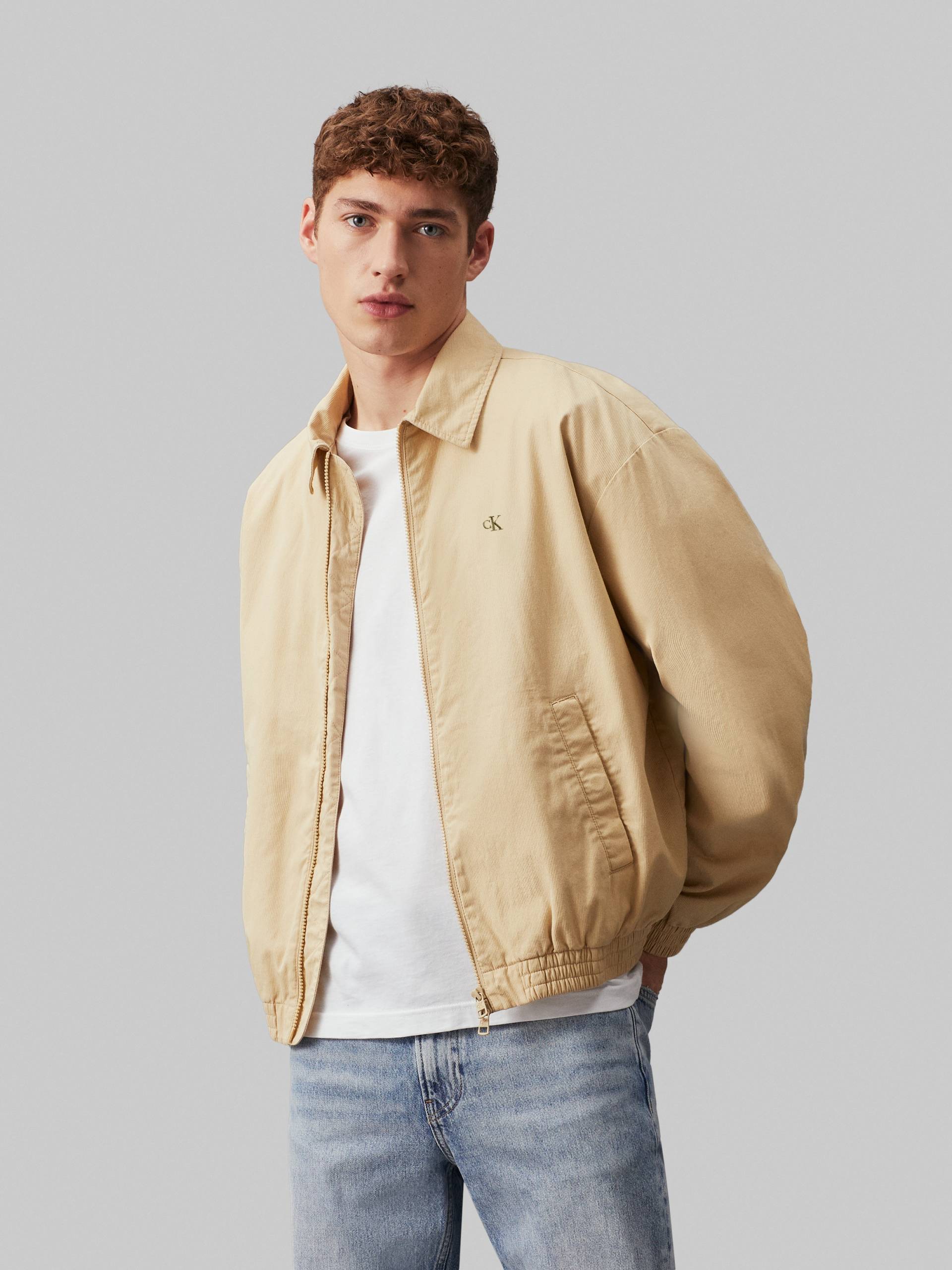 Calvin Klein Jeans Collegejacke »LINEAR TEXTURE HARRINGTON« von Calvin Klein Jeans