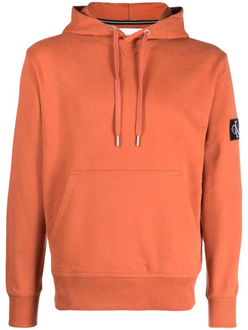 Calvin Klein Jeans Compass logo-patch hoodie - Orange von Calvin Klein Jeans