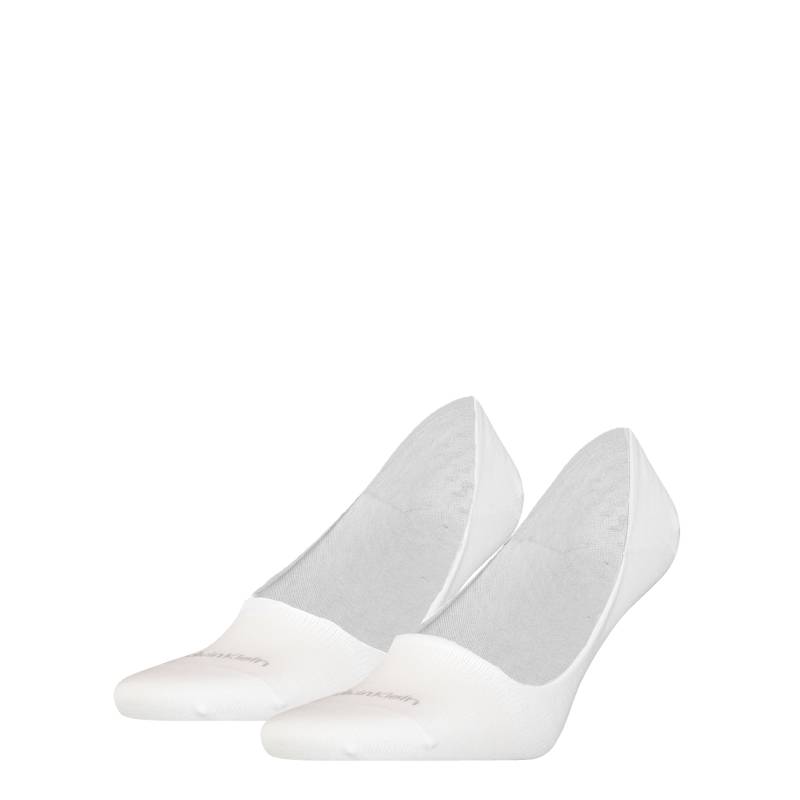 Calvin Klein Jeans Füsslinge »CK MEN FOOTIE MID CUT 2P«, (2 Paar), Verstärkte Ferse und Spitze für zusätzliche Strapazierfähigkeit von Calvin Klein Jeans