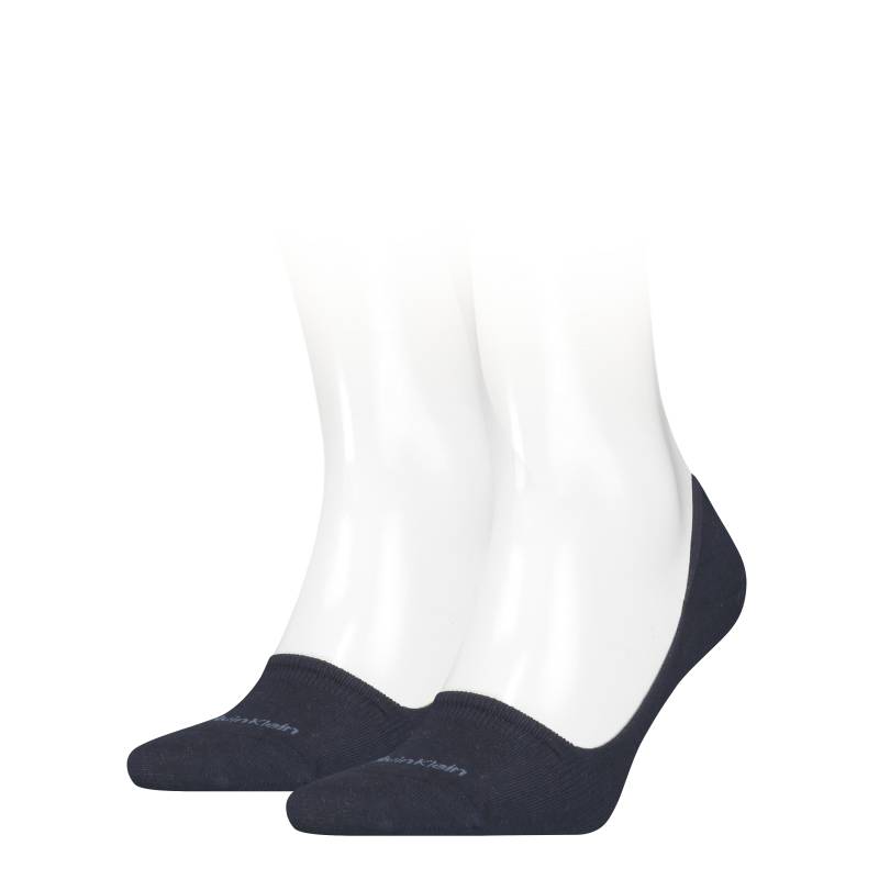Calvin Klein Jeans Füsslinge »CK MEN FOOTIE MID CUT 2P«, (2 Paar), Verstärkte Ferse und Spitze für zusätzliche Strapazierfähigkeit von Calvin Klein Jeans
