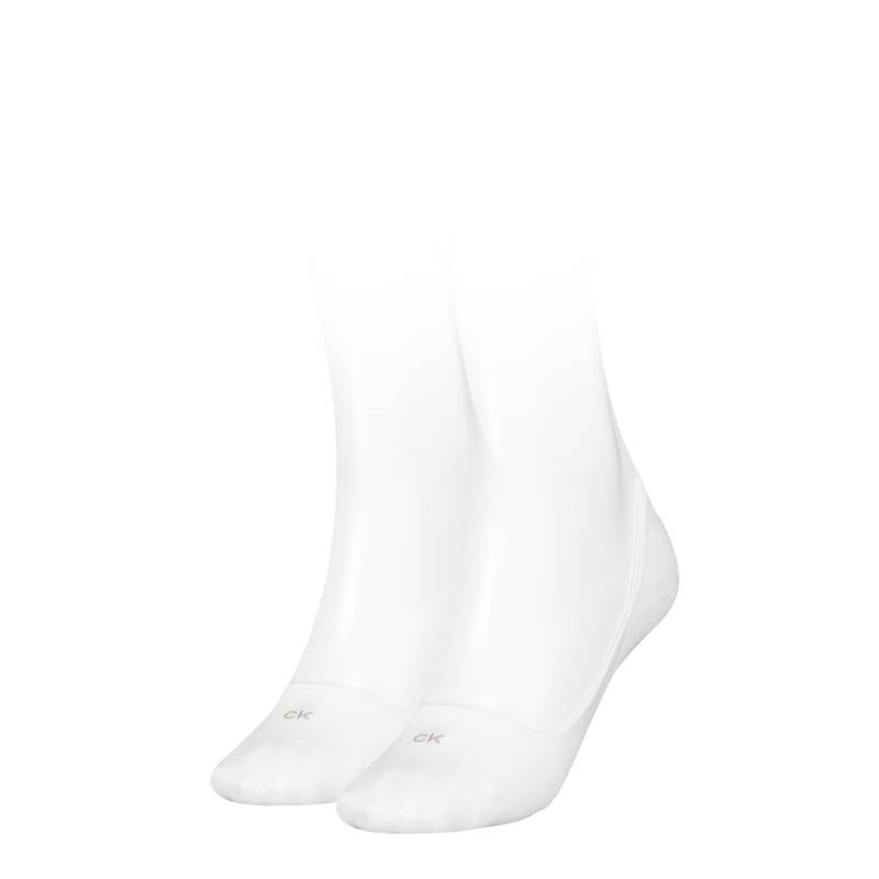 Calvin Klein Jeans Füsslinge »CK WOMEN FOOTIE LOW CUT 2P«, (2 Paar), Low Cut, No Show Socks, Anti-Rutsch-Ferse von Calvin Klein Jeans